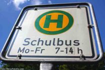 Warten, bis der Bus kommt