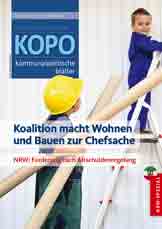 aktuelle Ausgabe der Kopo - kommunalpolitische Blätter zur Kommunalpolitik