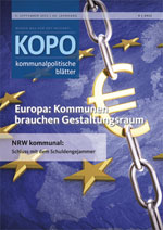 aktuelle Ausgabe der Kopo - kommunalpolitische Blätter zur Kommunalpolitik