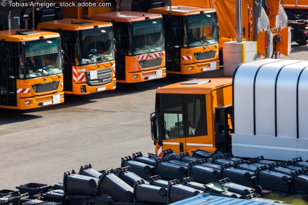 Antriebswende im  Fuhrpark der Müllabfuhr