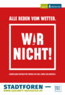 Alle reden vom Wetter – Münster nicht!